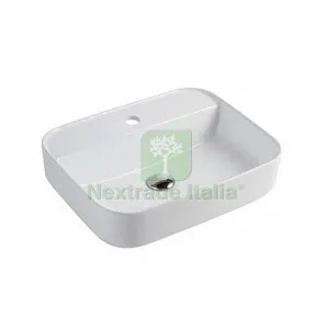 C LAVABO APPOG. CER. BIA. 50X40X14CM ON BOARD — Sanitari e ceramiche — rif. FERX.510927 C LAVABO APPOG. CER. BIA. 50X40X14CM ON BOARD — Sanitari e ceramiche — rif. FERX.510927
