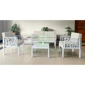 C Set 4 PZ Salotto C/Divano 2P Bianco Gardenjoy — Arredo — rif. FERX.510997 C Set 4 PZ Salotto C/Divano 2P Bianco Gardenjoy — Arredo — rif. FERX.510997