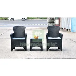 C Set 3 PZ Salottino Grafite Balco Natura — Tempo libero outdoor — rif. FERX.510999 C Set 3 PZ Salottino Grafite Balco Natura — Tempo libero outdoor — rif. FERX.510999
