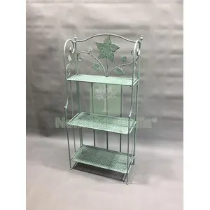 2PZ C Scaffale 3 Ripiani 60X28X127CM Verde Salvia Epoque — Utensili muratura — rif. FERX.511018