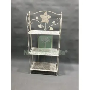 2PZ C Scaffale 3 Ripiani 60X28X127CM Bianco ANT Epoque — Pannelli e tavole in legno — rif. FERX.511019