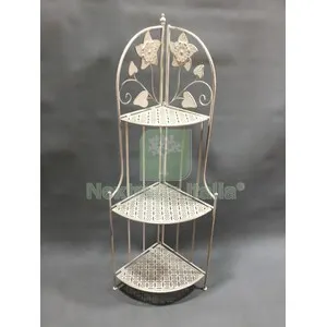 2PZ C Angoliera 3 Ripiani 49X33X126CM Bianco ANT Epoque — Casalinghi e organizzazione — rif. FERX.511022