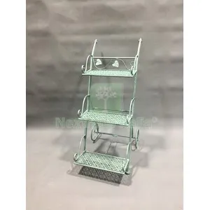 2PZ C Fioriera C/RUO 3 RIP 54X34X78CM Verde SAL Epoque — Vasi e fioriere — rif. FERX.511027 2PZ C Fioriera C/RUO 3 RIP 54X34X78CM Verde SAL Epoque — Vasi e fioriere — rif. FERX.511027