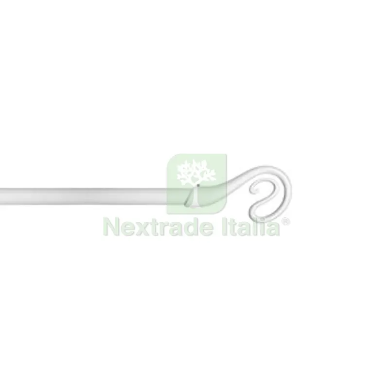 6PZ Bastone Metallo D 20/19 120/210CM Nairobi Bianco — Ferramenta per legno e mobili — rif. FERX.511191 6PZ Bastone Metallo D 20/19 120/210CM Nairobi Bianco — Ferramenta per legno e mobili — rif. FERX.511191
