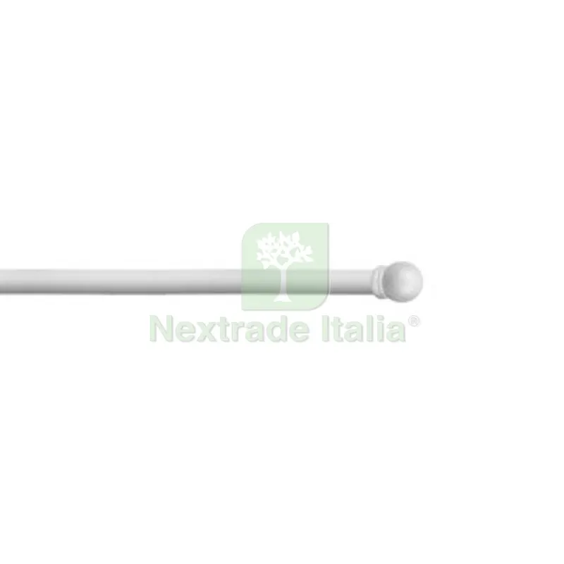 6PZ BASTONE METALLO D 20/17 120/210CM PALLA BIANCO — Ferramenta per legno e mobili — rif. FERX.511195 6PZ BASTONE METALLO D 20/17 120/210CM PALLA BIANCO — Ferramenta per legno e mobili — rif. FERX.511195