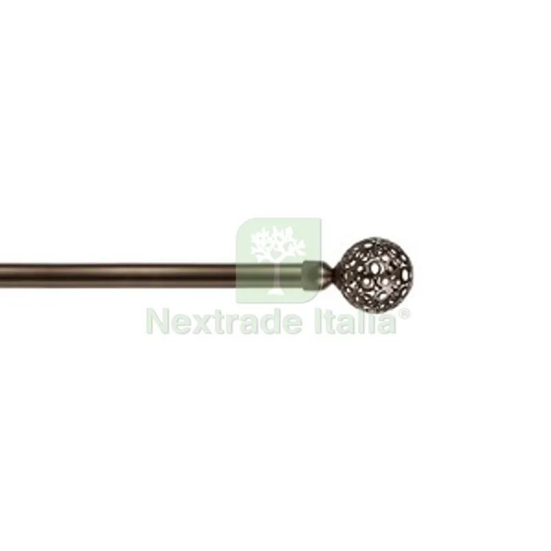 6PZ Bastone Metallo D 20/17 120/210CM Ricamo Bronzo — Casalinghi e organizzazione — rif. FERX.511218 6PZ Bastone Metallo D 20/17 120/210CM Ricamo Bronzo — Casalinghi e organizzazione — rif. FERX.511218
