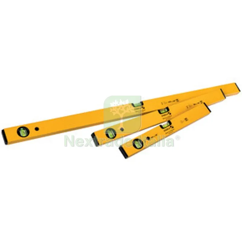 Set 3 Livelle 2 Bolle Stabila 70 da 40-60-100 CM — Attrezzi da giardino — rif. FERX.511281