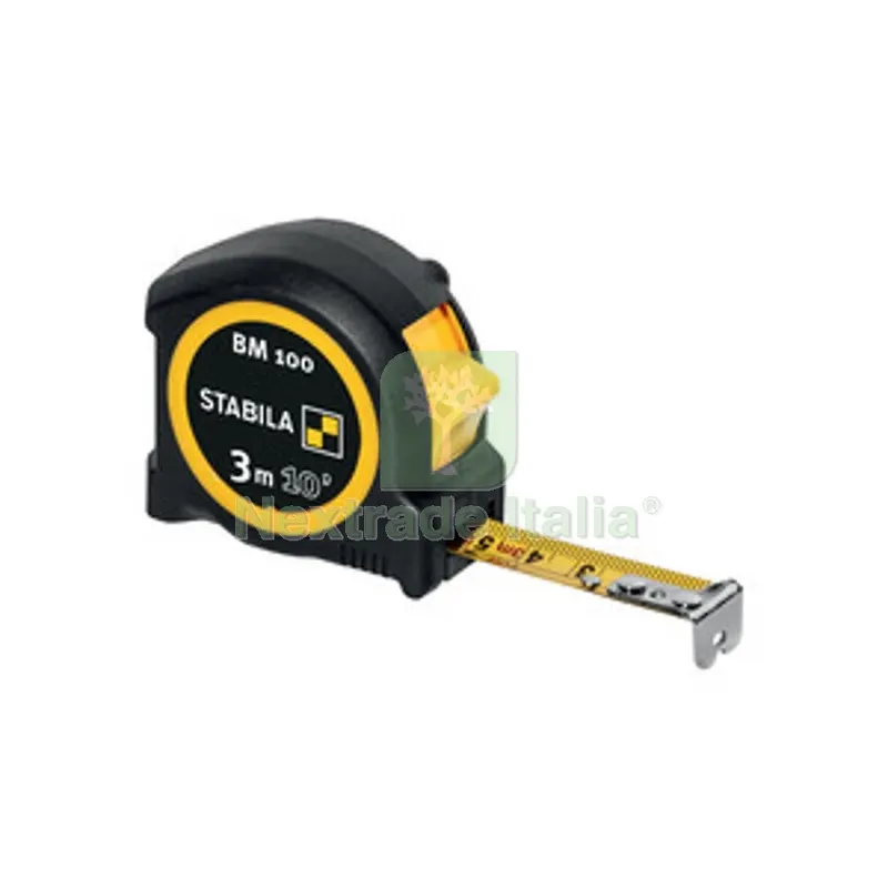 FLESSOMETRO BM100 IN ABS 3 M X 16 MM — Misurazione e taglio manuale — rif. FERX.511282