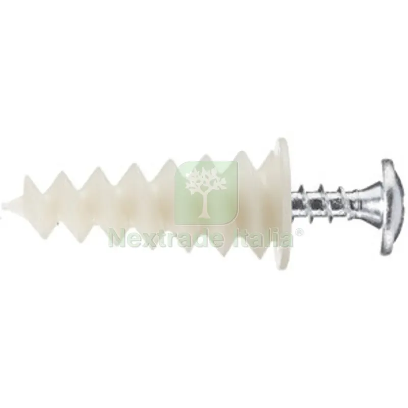 50PZ ELEMATIC TASSELLO P/CAPPOTTO EIS-D/V C/BORDO C/VIT — Tasselli e ancoraggi — rif. FERX.511341 50PZ ELEMATIC TASSELLO P/CAPPOTTO EIS-D/V C/BORDO C/VIT — Tasselli e ancoraggi — rif. FERX.511341