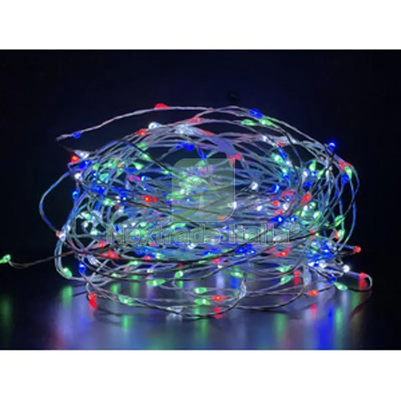 Catena Luminosa 180 Gocce LED C/Giochi Multicol — Tempo libero outdoor — rif. FERX.511405 Catena Luminosa 180 Gocce LED C/Giochi Multicol — Tempo libero outdoor — rif. FERX.511405