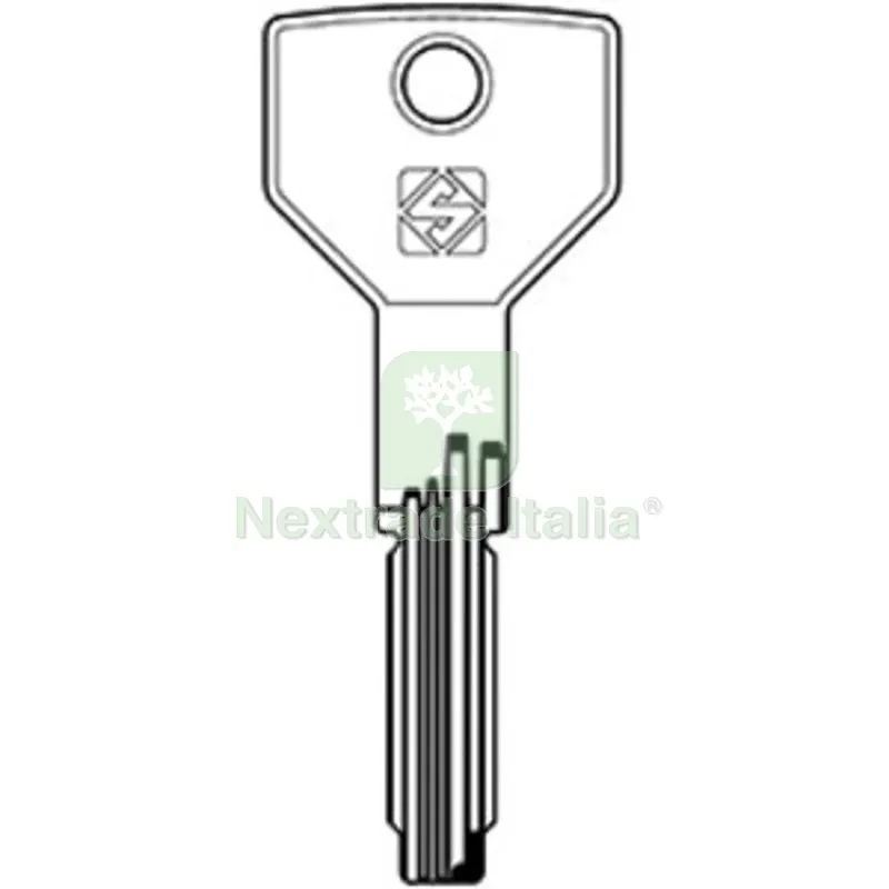 5PZ SILCA CS197 CHIAVE PUNZONATA OTTONE — Serrature e cilindri — rif. FERX.511443