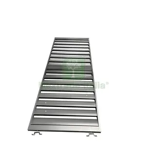 C PANNELLO LATERALE P/PERGOLA LAMELLE ALU 93X235H GRIGIO — Gazebo e strutture giardino — rif. FERX.511459