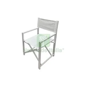 2PZ C Sedia Regista in Alluminio ALU Stage Bianco — Arredo — rif. FERX.511474 2PZ C Sedia Regista in Alluminio ALU Stage Bianco — Arredo — rif. FERX.511474