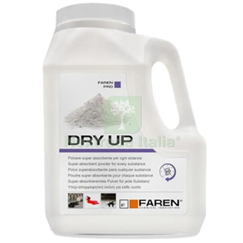 POLVERE SUPER ASSORBENTE DRY UP 900 G — Pile e batterie — rif. FERX.511635