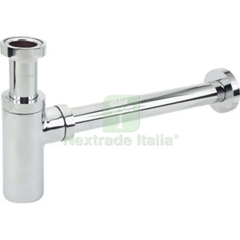 SIFONE DARREDO TONDO CROMATO D 1.1/4 — Scarichi e sifoni — rif. FERX.511759