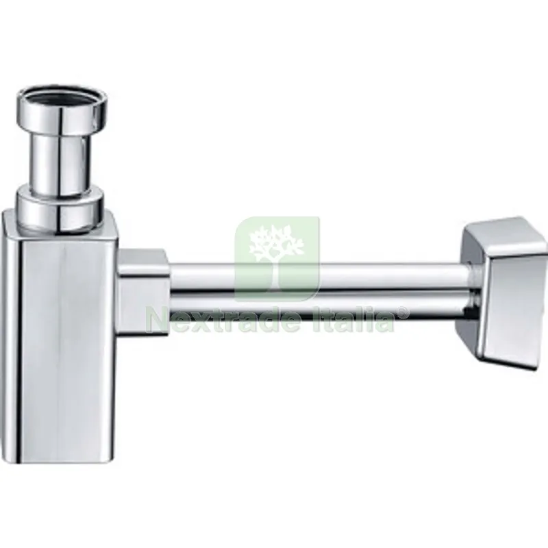 SIFONE DARREDO QUADRO CROMATO D 1.1/4 — Scarichi e sifoni — rif. FERX.511760