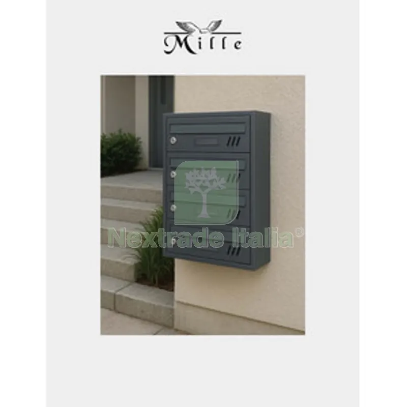 CASSETTA CONDOMINIO SOFIA 4 POSTI ANTRACITE — Casalinghi e organizzazione — rif. FERX.511776 CASSETTA CONDOMINIO SOFIA 4 POSTI ANTRACITE — Casalinghi e organizzazione — rif. FERX.511776