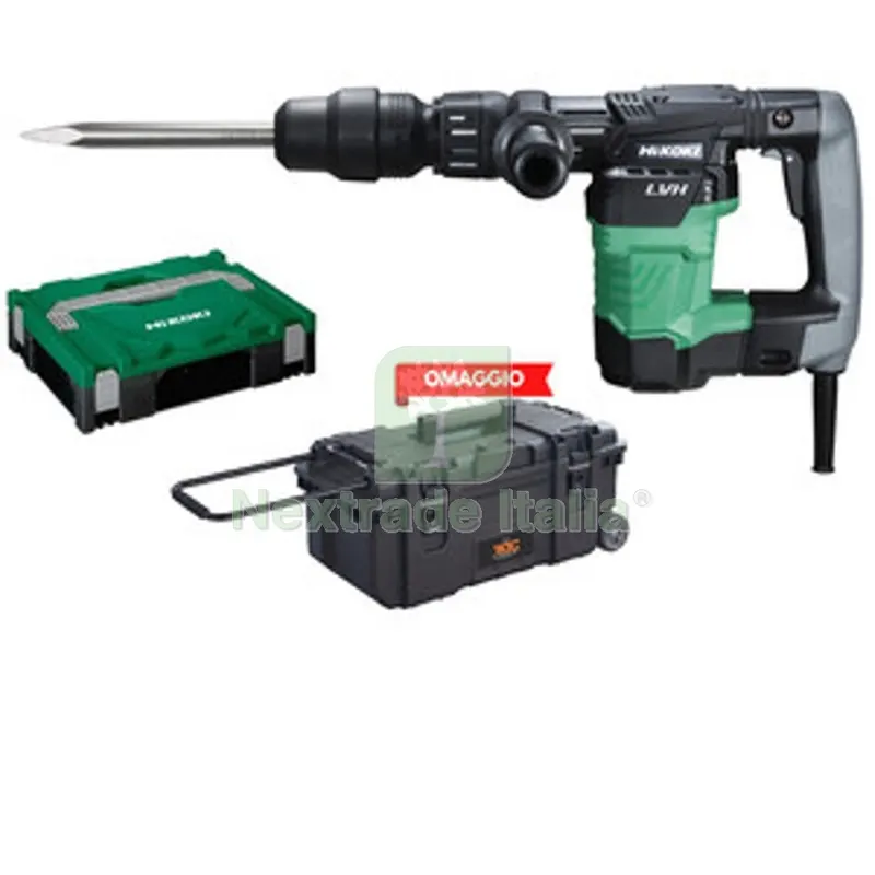 HIKOKI MARTELLO DEMOLITORE H41MB2 950W 7,1J+TROLLEY — Martelli e mazze — rif. FERX.511780 HIKOKI MARTELLO DEMOLITORE H41MB2 950W 7,1J+TROLLEY — Martelli e mazze — rif. FERX.511780