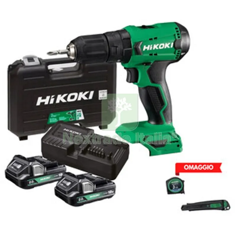 Hikoki Trapano Avvitatore DV18DA 18V C/PERC+ACC — Trapani e avvitatori — rif. FERX.511782 Hikoki Trapano Avvitatore DV18DA 18V C/PERC+ACC — Trapani e avvitatori — rif. FERX.511782