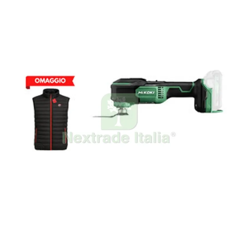 Hikoki Utensile Multifunzione CV18DA 18V S/BATT+GILET — Casalinghi e organizzazione — rif. FERX.511784 Hikoki Utensile Multifunzione CV18DA 18V S/BATT+GILET — Casalinghi e organizzazione — rif. FERX.511784