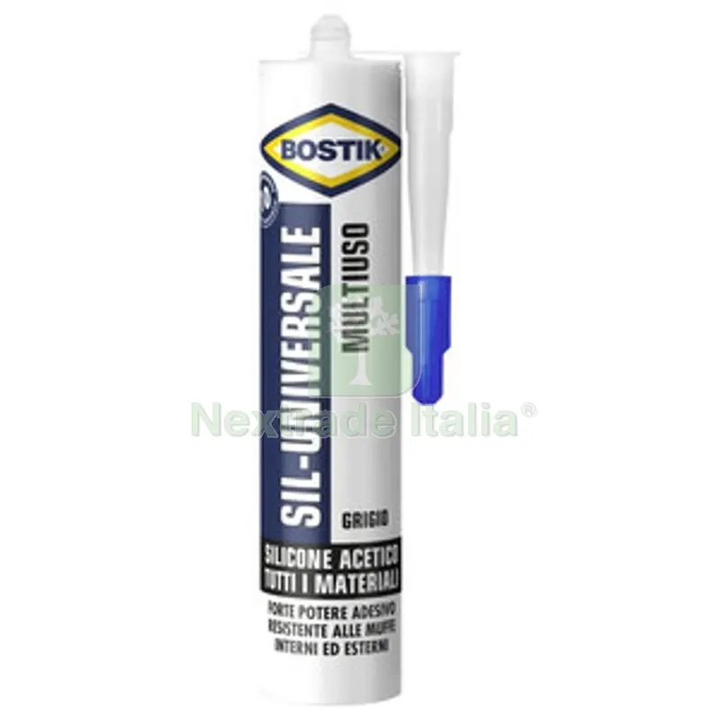 12PZ BOSTIK SIL-UNIVERSALE 280 ML GRIGIO CARTUCCIA — Adesivi e sigillanti — rif. FERX.511796 12PZ BOSTIK SIL-UNIVERSALE 280 ML GRIGIO CARTUCCIA — Adesivi e sigillanti — rif. FERX.511796