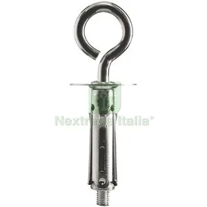 50PZ C TASSELLO ACCIAIO CLBS9/OC 9X40 C/OCCHIOLO CHIUSO — Tasselli e ancoraggi — rif. FERX.511840 50PZ C TASSELLO ACCIAIO CLBS9/OC 9X40 C/OCCHIOLO CHIUSO — Tasselli e ancoraggi — rif. FERX.511840
