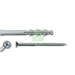 50PZ C TASSELLO NYLON PROLUNGATO CLXRT-S 8X100 C/VITE — Tasselli e ancoraggi — rif. FERX.511864