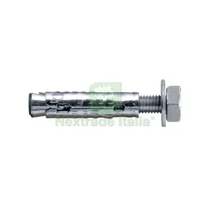 50PZ C Tassello Ancorante Acciaio Clam-S 10X45 C/Vite — Tasselli e ancoraggi — rif. FERX.511927 50PZ C Tassello Ancorante Acciaio Clam-S 10X45 C/Vite — Tasselli e ancoraggi — rif. FERX.511927