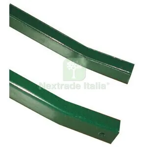 10PZ C SAETTA PLAST H 200CM 25X25X2,5 VERDE 6005 — Tubi e raccordi — rif. FERX.512044