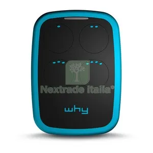 RADIOCOMANDO WHY NOA MULTIFREQUENZA SKY BLUE — Automazioni cancello — rif. FERX.512068 RADIOCOMANDO WHY NOA MULTIFREQUENZA SKY BLUE — Automazioni cancello — rif. FERX.512068
