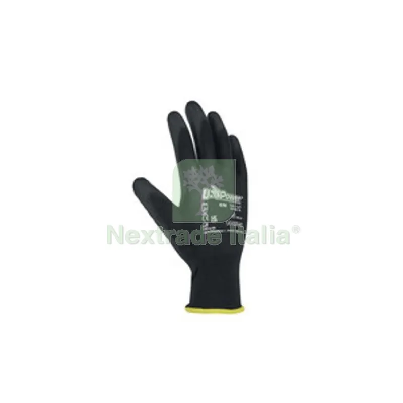 12PAIA U-POWER GUANTI ONIX POLIESTERE/PU NERO TAGLIA 10 — Guanti da lavoro — rif. FERX.512089