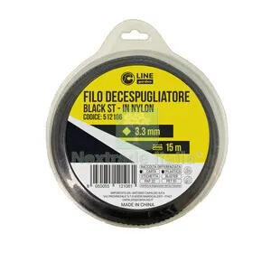C Filo Decespugliatore Quad Seghett Black-ST 3,3MMX15M — Attrezzi da giardino a motore — rif. FERX.512106 C Filo Decespugliatore Quad Seghett Black-ST 3,3MMX15M — Attrezzi da giardino a motore — rif. FERX.512106