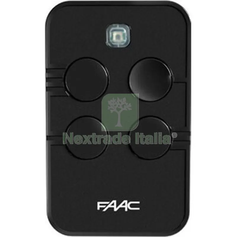 RADIOCOMANDO FAAC XT04-868 COD.787031 NERO — Automazioni cancello — rif. FERX.512111