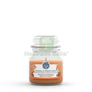 6PZ Candela Officina dei Fiori Arancia Cannella 50 ORE — Materiale promozionale e POP — rif. FERX.512114