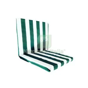 2PZ CUSCINO GARDEN SCHIEN BASSO 85X45CM RIGA VERDE — Tempo libero outdoor — rif. FERX.512193