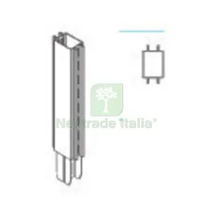 ZAF PROLUNGA P/PIANTANA GONDOLA 9XH47CM PANNA — Interruttori e prese — rif. FERX.512257