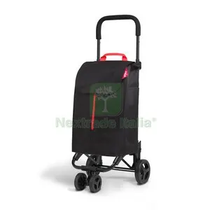 GIMI CARRELLO SPESA TWIN 2 RUOTE NERO — Irrigazione — rif. FERX.512268 GIMI CARRELLO SPESA TWIN 2 RUOTE NERO — Irrigazione — rif. FERX.512268