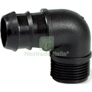 100PZ ALA GOCC GOMITO PORTAGOMMA MASCHIO D 16 MMX1/2 — Tubi e raccordi — rif. FERX.512404