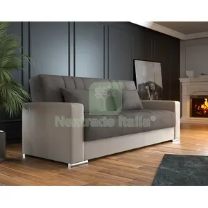 DIVANO PRONTOLETTO PADOVA 3 POSTI CAPPUC/MARR — Arredo — rif. FERX.512515