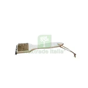 12PZ C Spazzola P/Barbecue Fili Ottone 30 CM — Tempo libero outdoor — rif. FERX.512538