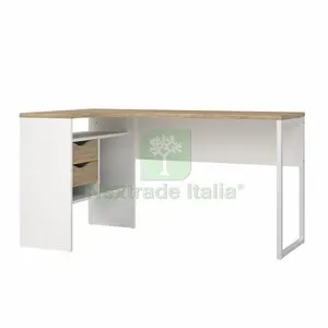 KIT SCRIVANIA FUNCTION PLUS ANG 145X81X77CM BIAN/QUER — Arredo — rif. FERX.512626