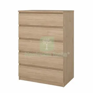 Kit Cassettiera Naia 5 Cass 77X50X111CM Rovere — Arredo — rif. FERX.512628