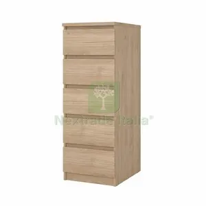 Kit Cassettiera Naia 5 Cass 40X50X111CM Rovere — Arredo — rif. FERX.512629 Kit Cassettiera Naia 5 Cass 40X50X111CM Rovere — Arredo — rif. FERX.512629