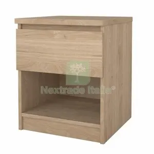 Kit Comodino Naia 1 Cass 40X40X49,5CM Rovere — Arredo — rif. FERX.512633 Kit Comodino Naia 1 Cass 40X40X49,5CM Rovere — Arredo — rif. FERX.512633