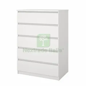Kit Cassettiera Naia 5 Cass 77X50X111CM Bianco — Arredo — rif. FERX.512634 Kit Cassettiera Naia 5 Cass 77X50X111CM Bianco — Arredo — rif. FERX.512634