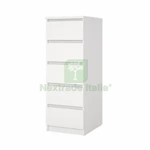 Kit Cassettiera Naia 5 Cass 40X50X111CM Bianco — Arredo — rif. FERX.512635 Kit Cassettiera Naia 5 Cass 40X50X111CM Bianco — Arredo — rif. FERX.512635
