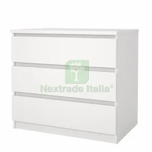 Kit Cassettiera Naia 3 Cass 77X50X70CM Bianco — Arredo — rif. FERX.512636