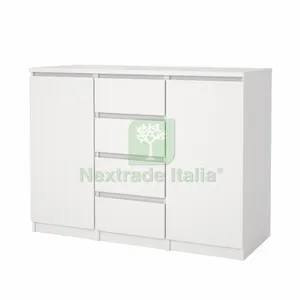 Kit Madia 2ANTE+4CASS Naia 121X50X91CM Bianco — Illuminazione — rif. FERX.512637 Kit Madia 2ANTE+4CASS Naia 121X50X91CM Bianco — Illuminazione — rif. FERX.512637