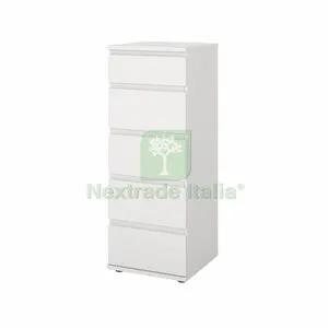 Kit Cassettiera Nova 5 Cass 40,2X40X106,6CM Bianco — Arredo — rif. FERX.512648