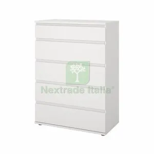 Kit Cassettiera Nova 5 Cass 76,8X40X106,6CM Bianco — Arredo — rif. FERX.512649 Kit Cassettiera Nova 5 Cass 76,8X40X106,6CM Bianco — Arredo — rif. FERX.512649